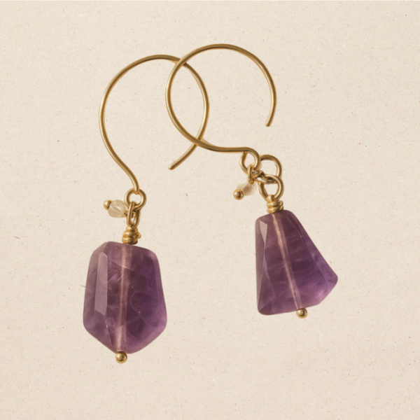 Amethyst  Earrings